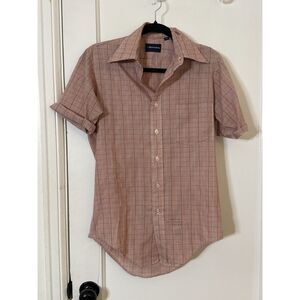 Vintage Manhattan short-sleeve button-down shirt